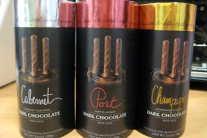 Illustration for article titled Strawberry And Creme Twinkies and Ho-Hos, plus dark chocolate wine-gels